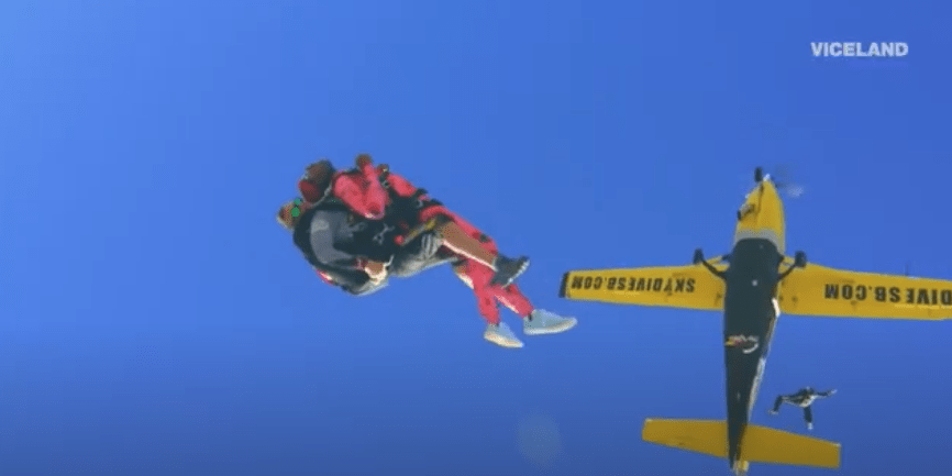 Tandem Skydiving