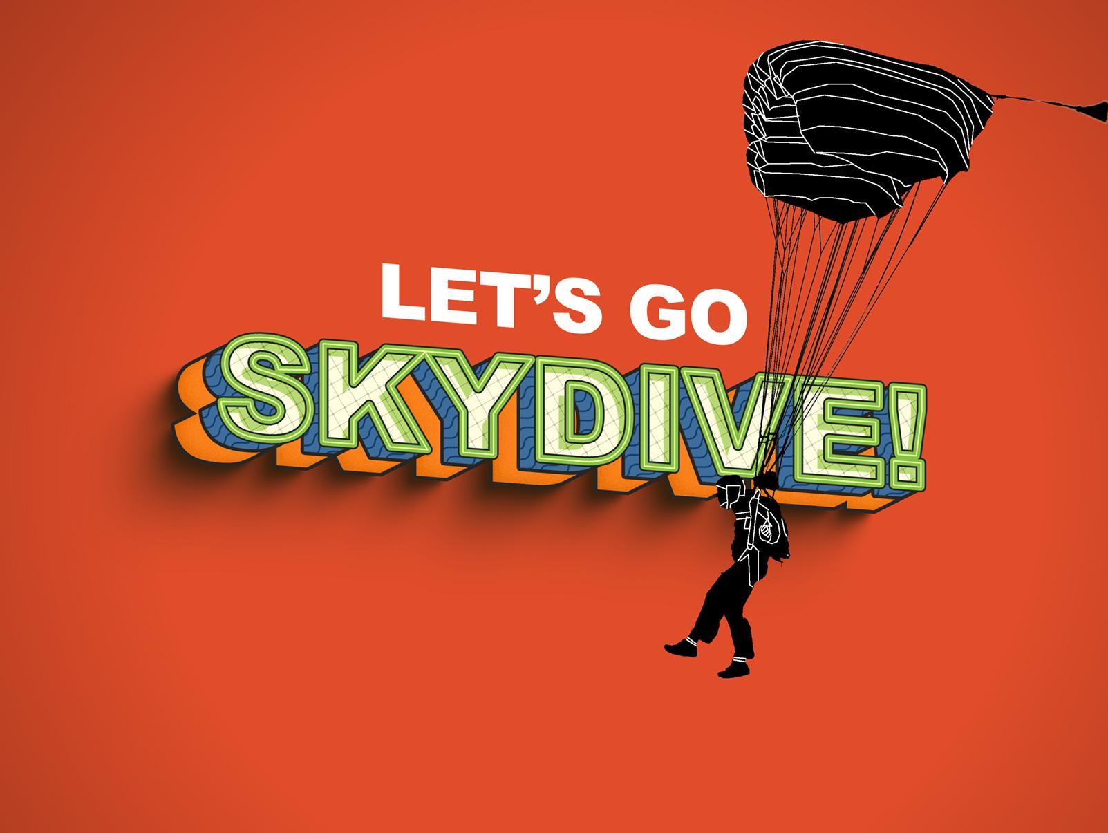 Let's Go Skydive logo - Skydive Santa Barbara